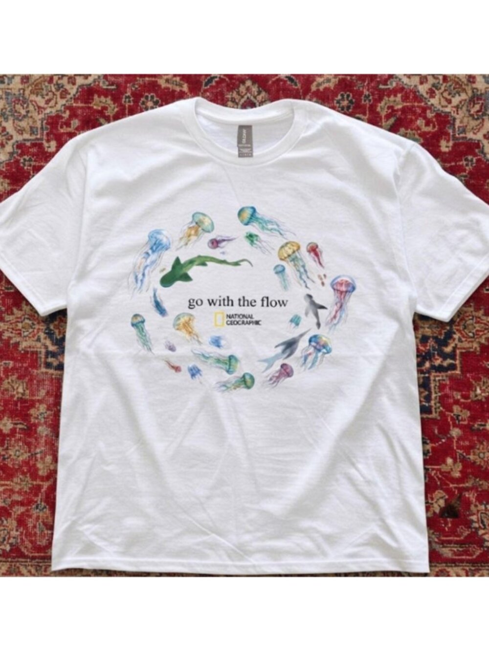 Nati-onal// Geo-graphic "Go With The Flow" Jellyfish unisex